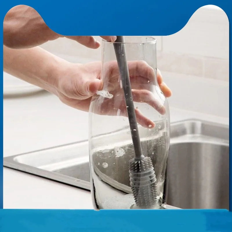 Silicone Long Handle Cup Brush